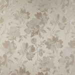 Világos arany virágos dekor