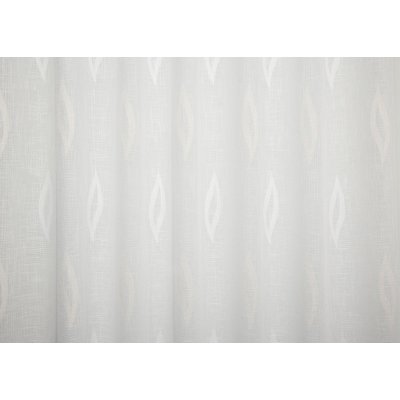 Fehér mintás függöny