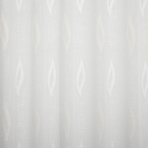 Fehér mintás függöny