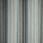 Türkiz csíkokkal szőtt függöny