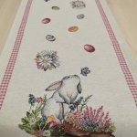 Nyuszis kisfutó 40x100 cm