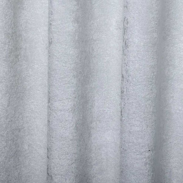 Fényes fehér bársony tapintatú blackout