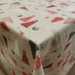 Csillogó alapú fenyős impregnált abrosz