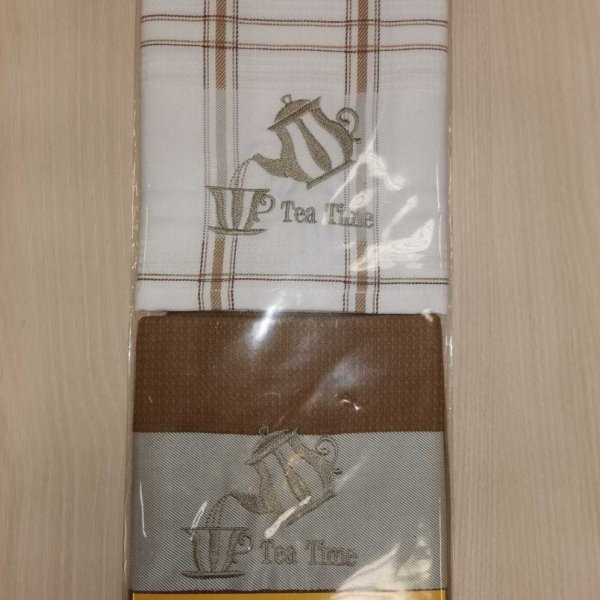 Teáskannás konyharuha (2 db/ csomag)