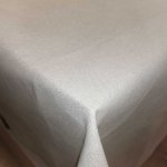 Csillogó drapp karácsonyi abrosz