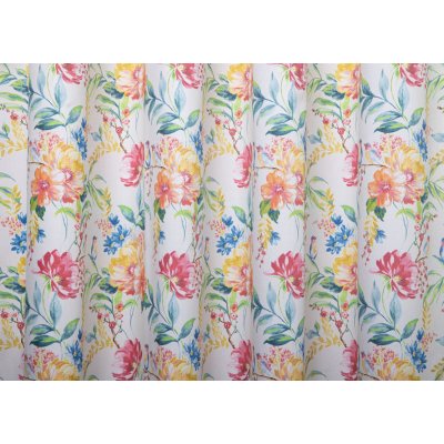 Színes virágos dekor