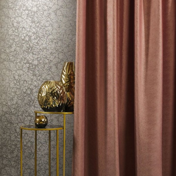 Mályva kalanderezett bársony