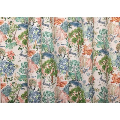 Állatkás-virágos dekor