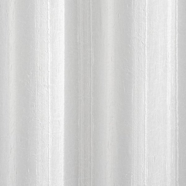 Natúr gyűrt csíkos függöny