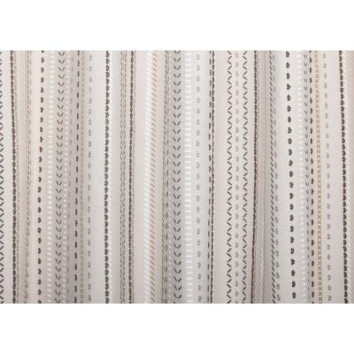 Natúr alapú drapp-barna mintás sötétítő függöny