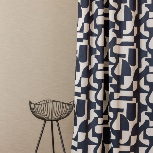 Fekete absztrakt mintás dimout