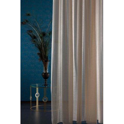 Gyűrt krémszínű fényáteresztő