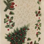 Karácsonyfás futó 45x140