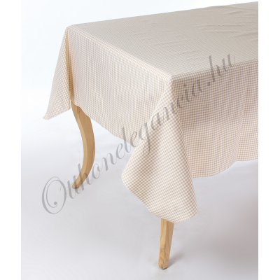 Drapp apró kockás abrosz
