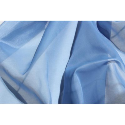 Voál függöny vízkék