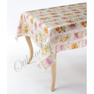 Rózsás impregnált abrosz