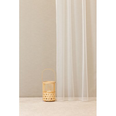 Ecrü hálós szerkezetű függöny
