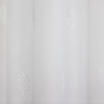 Fehér fákkal szőtt voál függöny