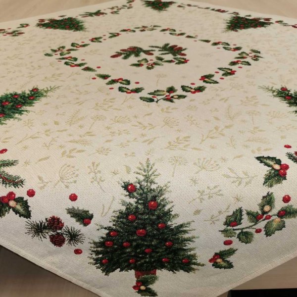 Karácsonyfás asztalközép