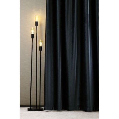 Olajzöld szatén fényű dekorfüggöny