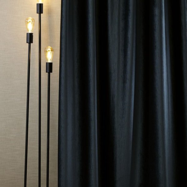 Olajzöld szatén fényű dekorfüggöny