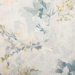 Kék-zöld virágos dimout