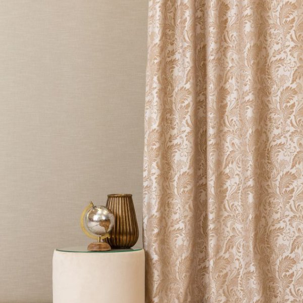 Café-latte klasszikus leveles dekor