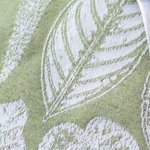 Pasztell zöld leveles impregnált