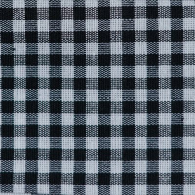 Fekete apró kockás abrosz