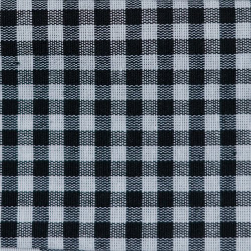 Fekete apró kockás abrosz