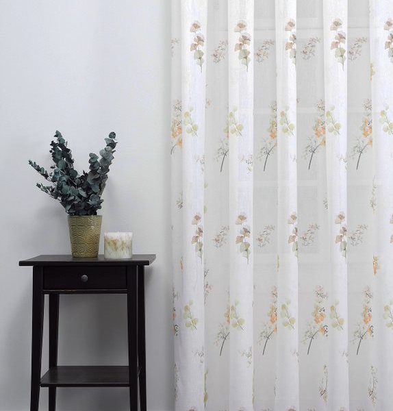 Színes leveles függöny1