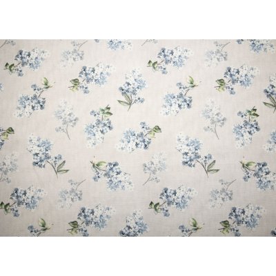 Kék hortenzia mintás dekor