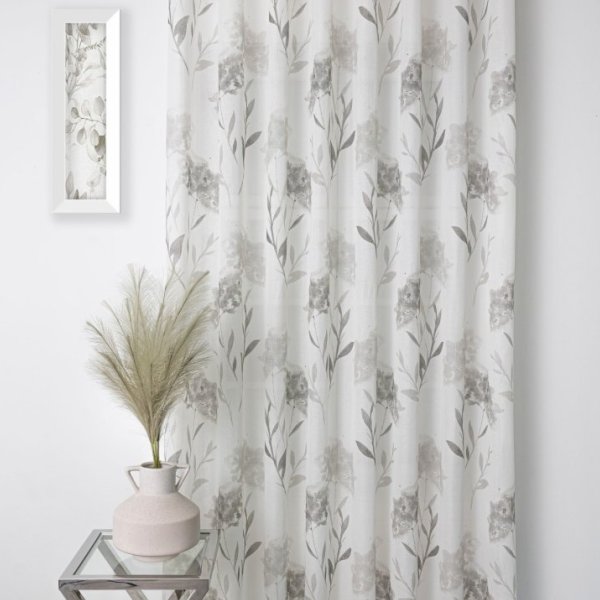 Szürke nagy virágos fényáteresztő