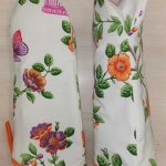 Madárkás-virágos  kötény szett