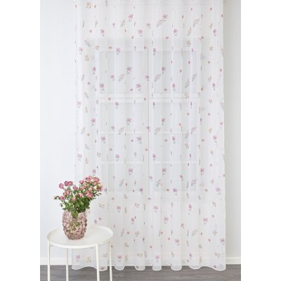 Mezei virágos voálfüggöny