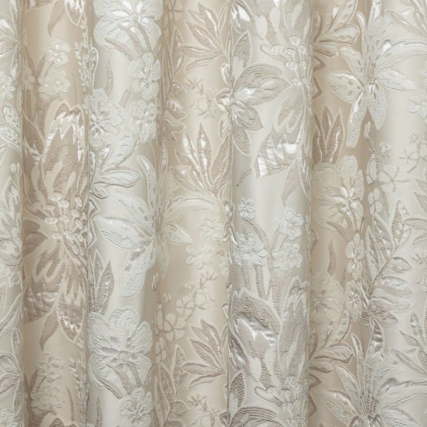 Ecrü nagyvirágos dekor