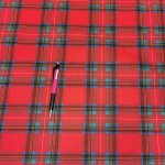 Karácsonyi kockás abrosz