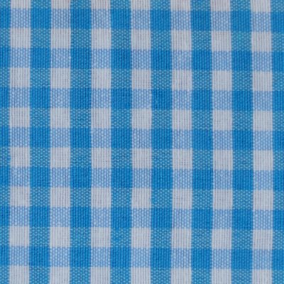 Világoskék apró kockás abrosz