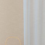 Kék hálós szerkezetű függöny