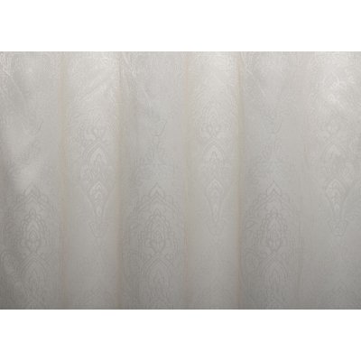 Ecrü csillogó klasszikus mintájú függöny