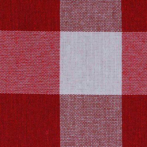 Piros nagykockás abrosz