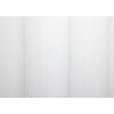 Ezüst beszövésű csíkos függöny