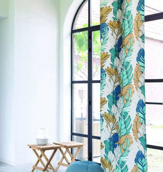 Színes leveles dekor