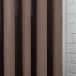 Sötétbarna dekorfüggöny