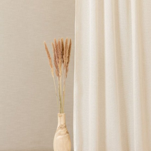 Ecrü forgófonalas függöny