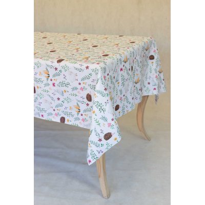 Sünis-nyuszis-bárányos-rókás abrosz