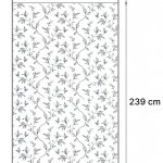 Hímzett leveles függöny2.