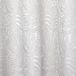 Világosszürke sűrű leveles dekor