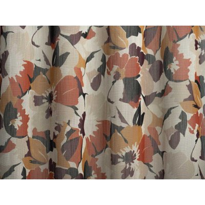 Retró virágos függöny1.