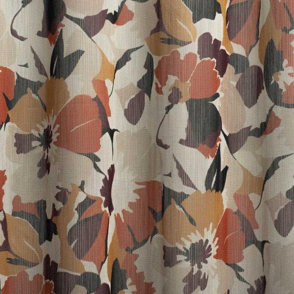 Retró virágos függöny1.